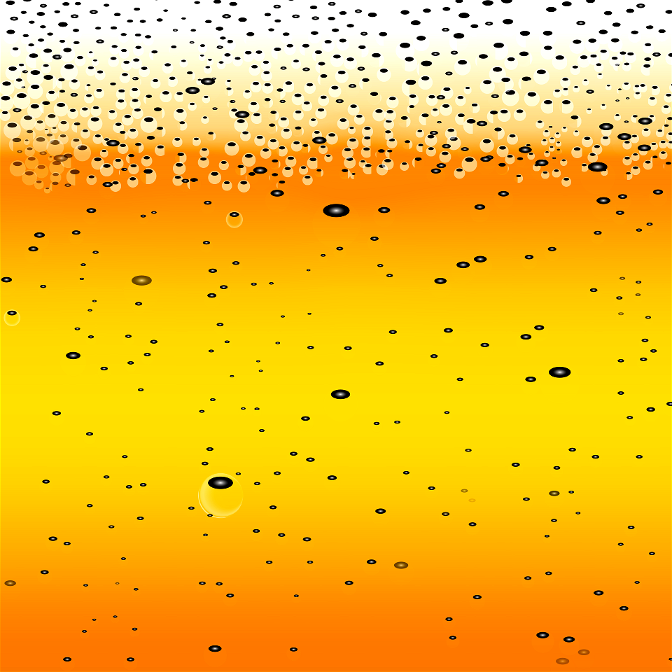 Beer bubbles