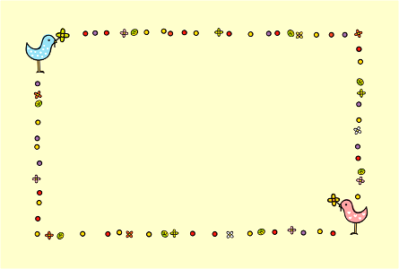 Birds frame