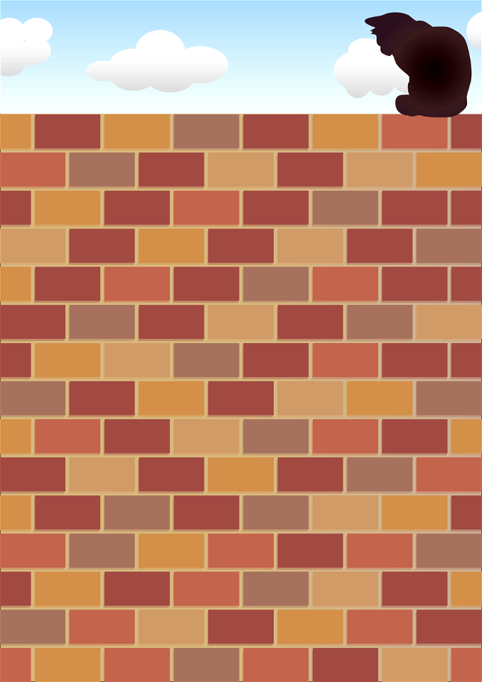 Brick cat