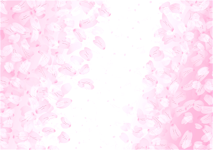 Cherry petal background