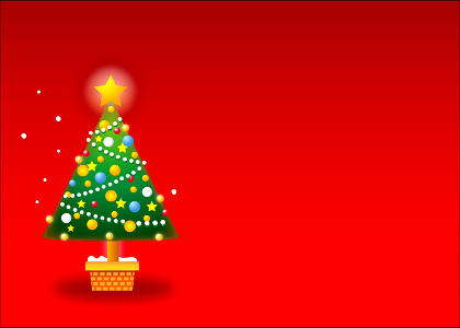 Christmas tree background