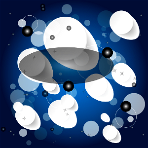 Circle abstract background