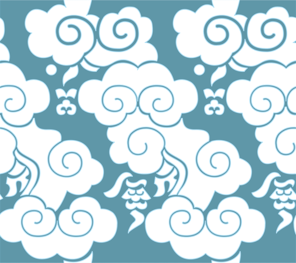 Clouds patten background