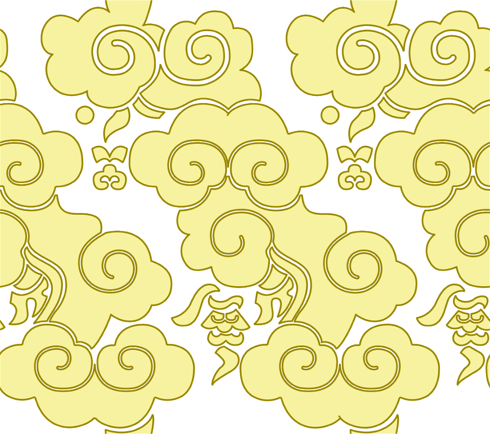 Clouds patten background