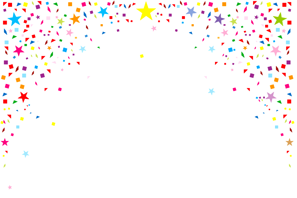 Confetti celebration