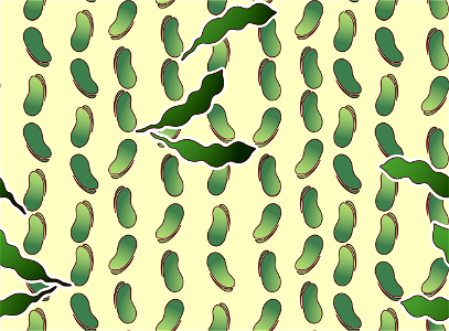Edamame beans background