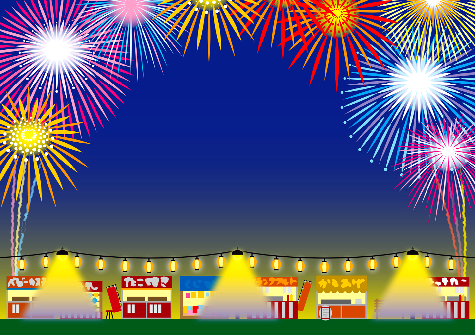 Fireworks yatai