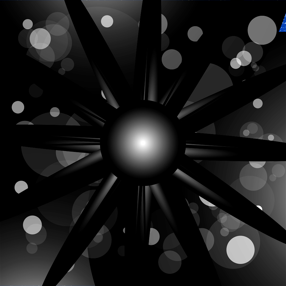 Flash blue background
