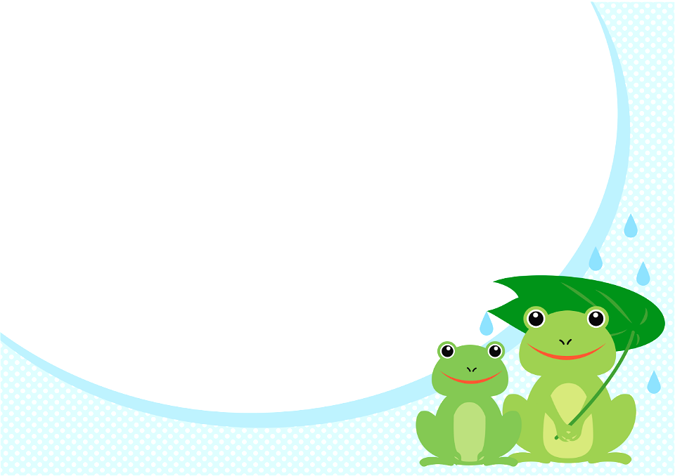 Frog message card