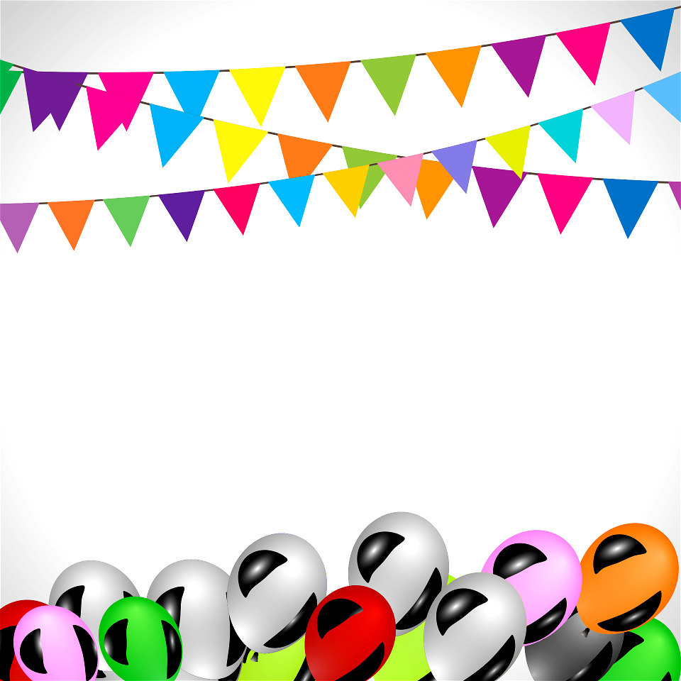 Garland balloon frame