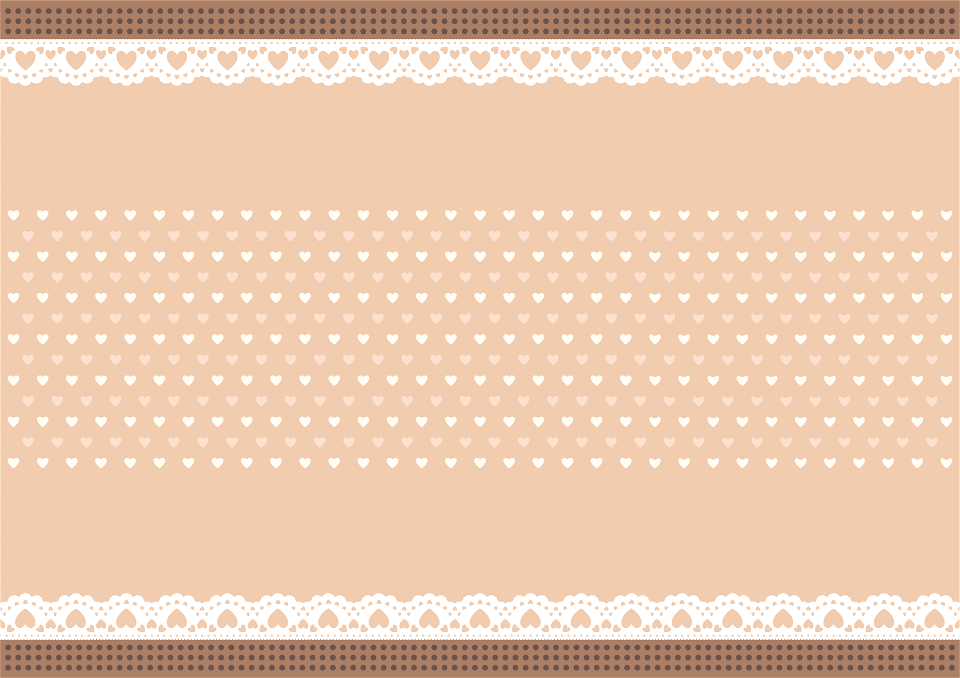Heart lace background
