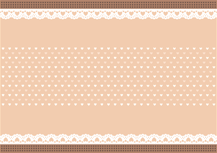 Heart lace background