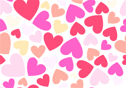 Hearts background