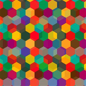 Hexagon background