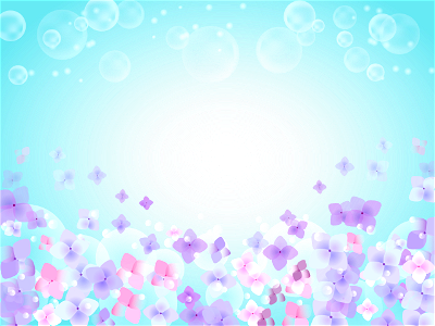 Hydrangea background