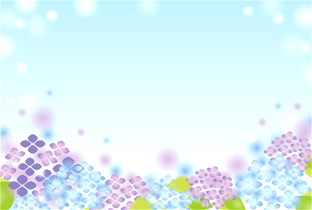 Hydrangea frame