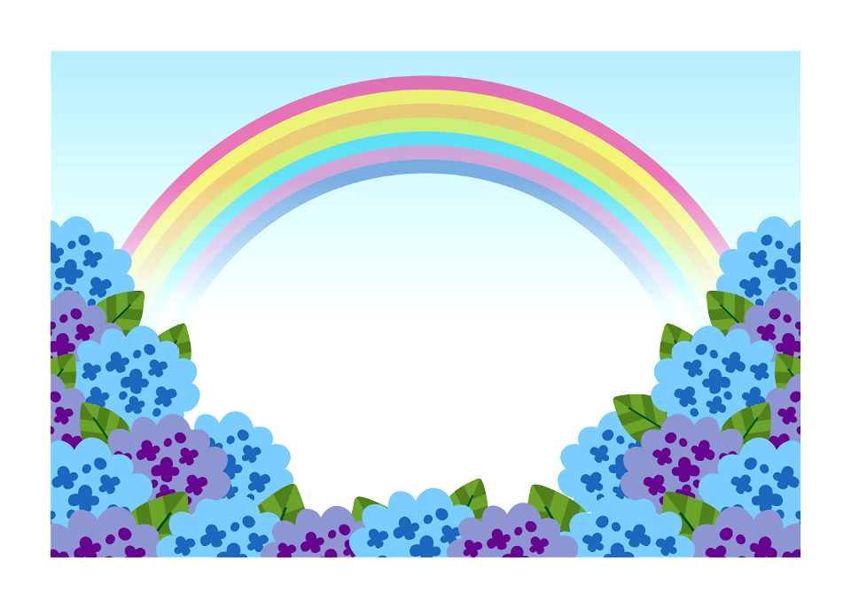 Hydrangea rainbow