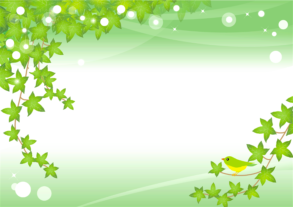 Ivy bird background