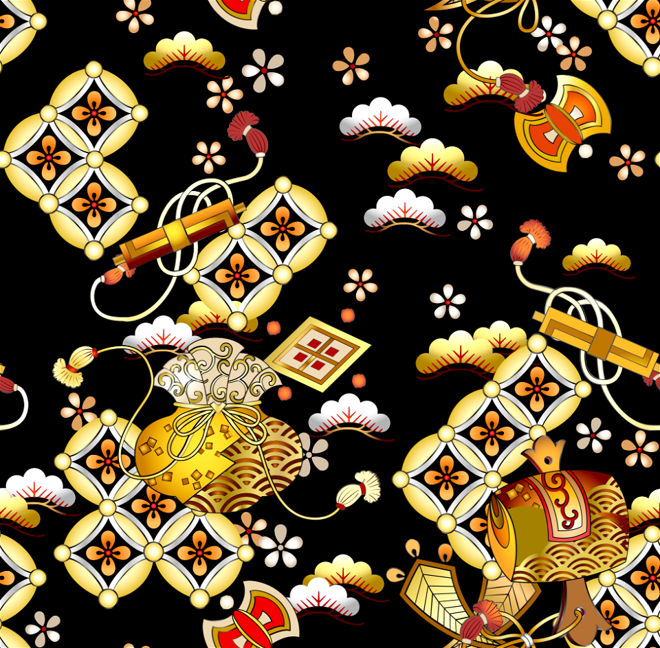 Japanese pattern background