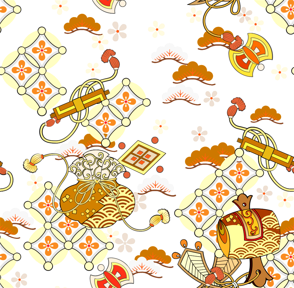 Japanese pattern background