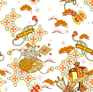 Japanese pattern background