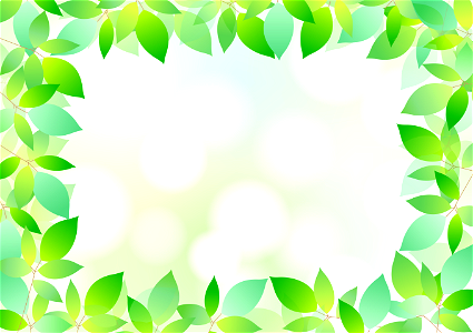 Leaves frame