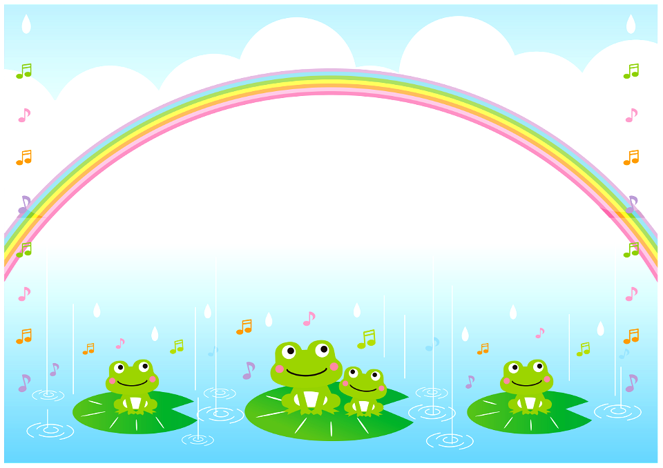Rainbow frogs