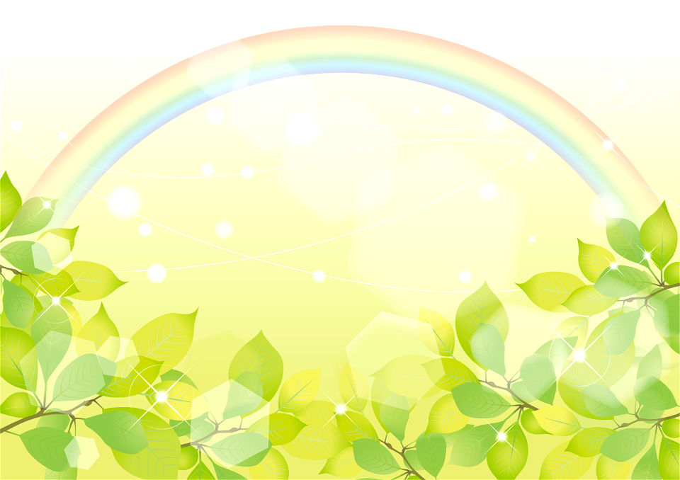 Rainbow leaves