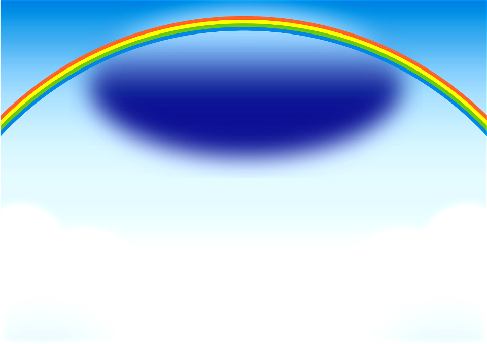 Rainbow sky