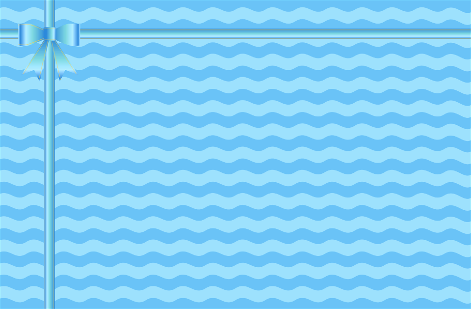 Ribbon wrapping background