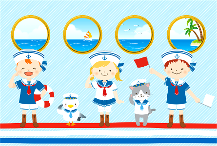 Sailor kids