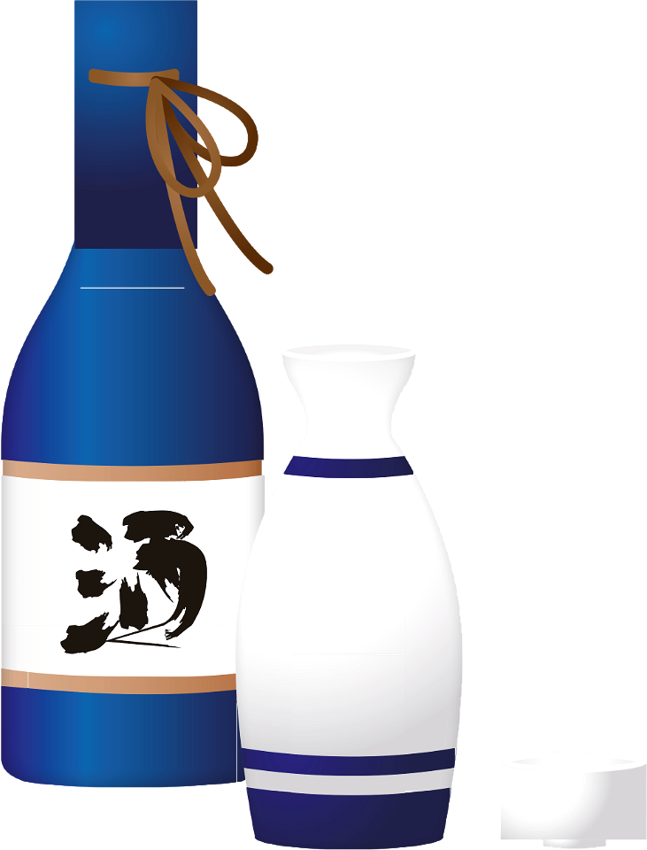Sake bottle