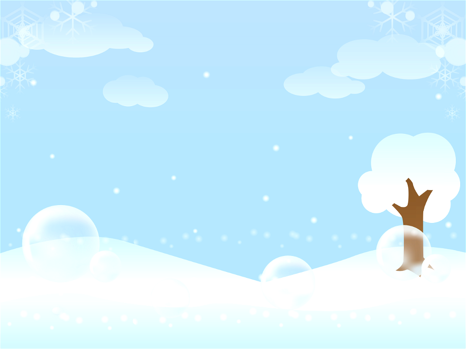 Snow landscape