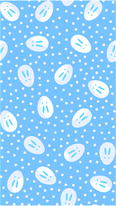Snow rabbit background