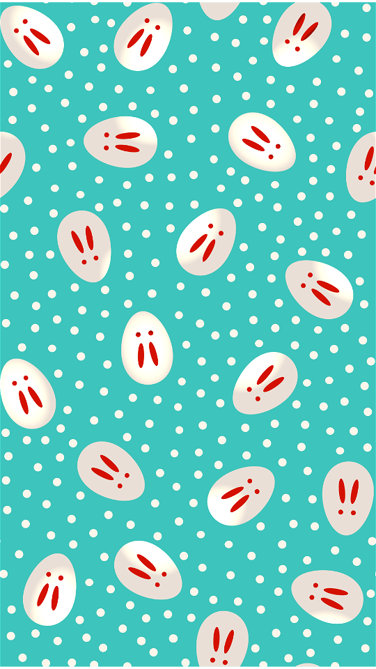 Snow rabbit background