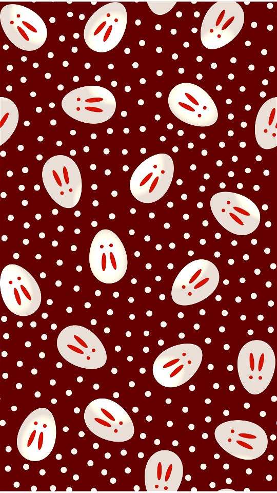 Snow rabbit background