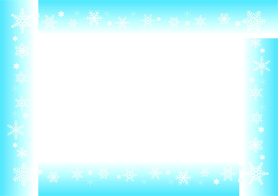 Snowflake frame