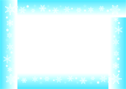 Snowflake frame