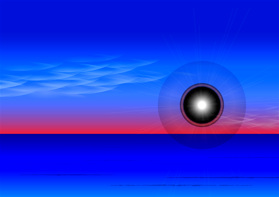 Sunrise sea
