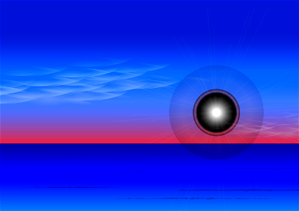 Sunrise sea
