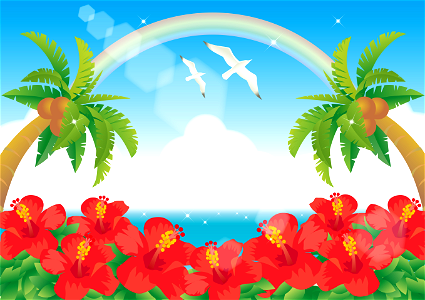 Tropical island