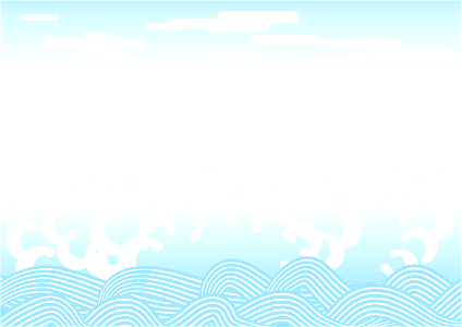 Wave sea