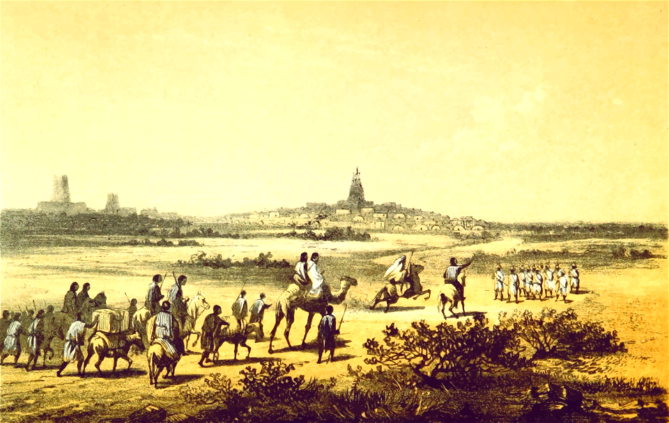 African scene 28 - Timbuktu