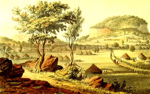 African scene 18 - Demsa-Poha