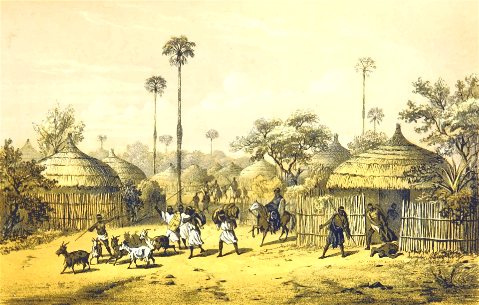 African scene 27 - Barea