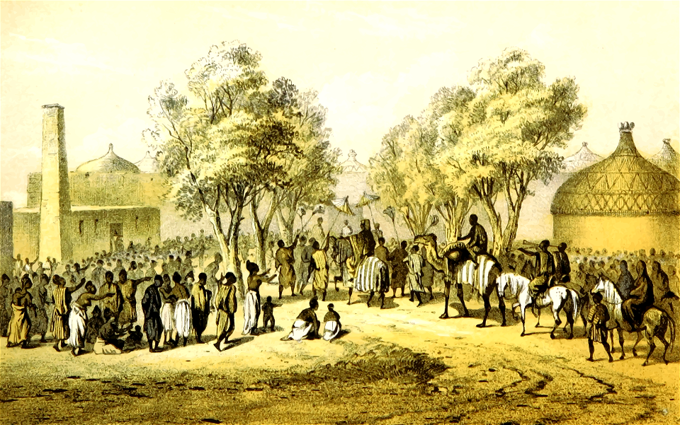 African scene 22 - Mas-ena