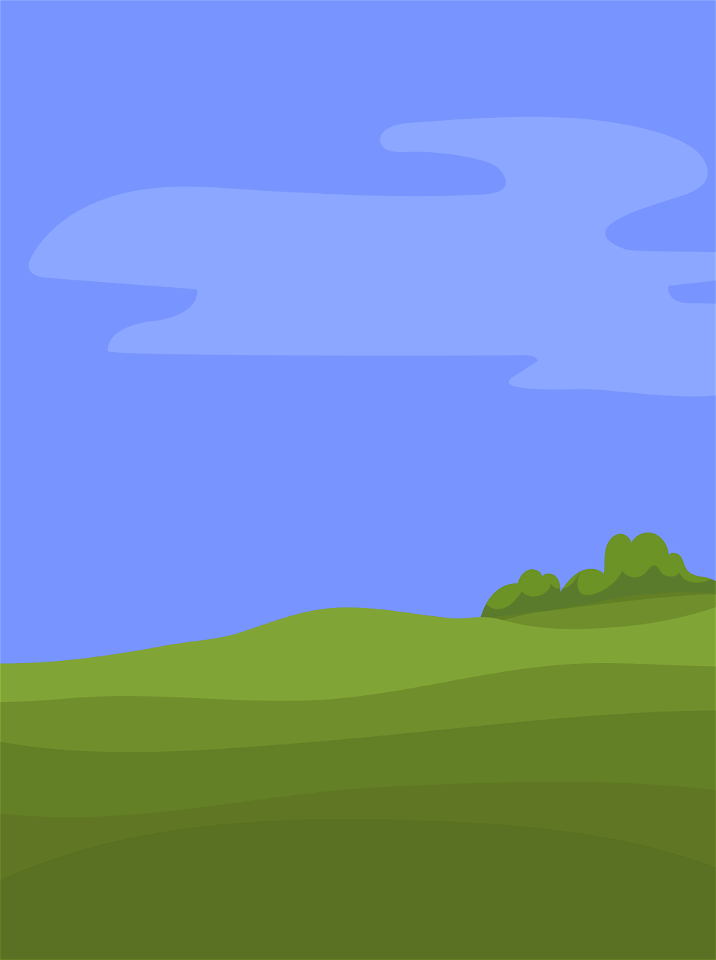 Green field background