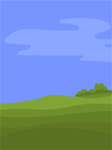 Green field background