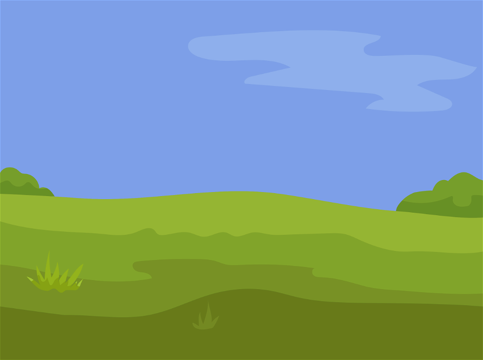 Green land background