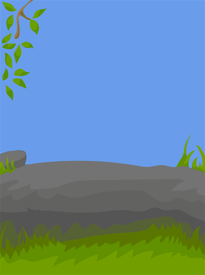 Green land nature background